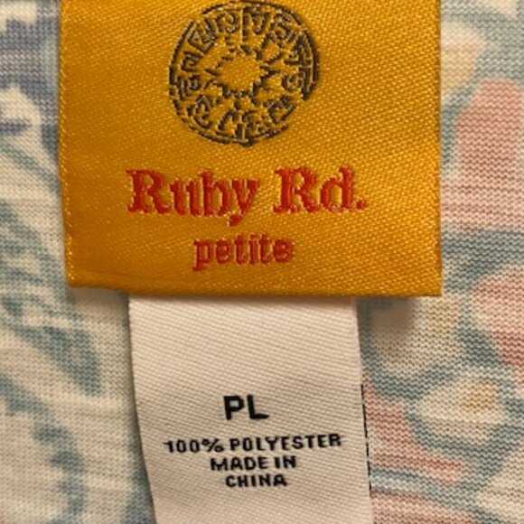 Ruby Rd summer top NWT PL - Picture 4 of 5
